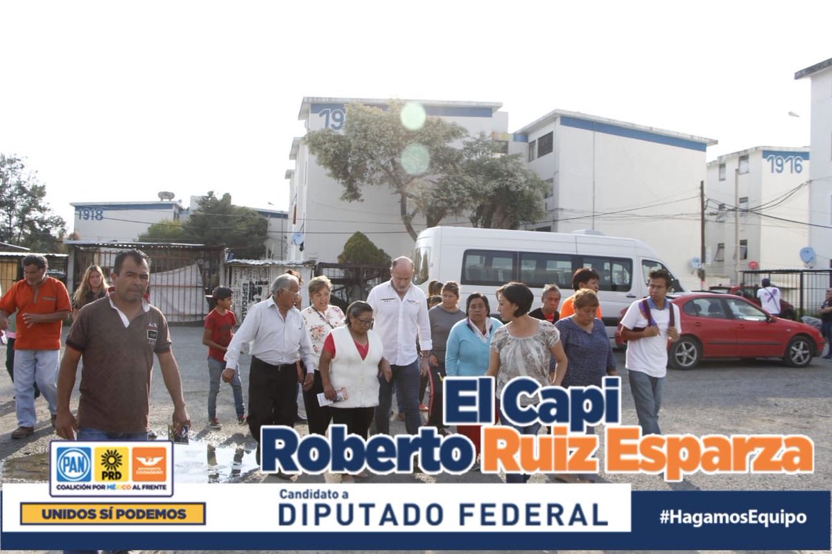 RUIZESPARZAO's tweet photo. He tenido la oportunidad de  recorrer con mi amiga Maricela Velazquez y vecinos la UH San Miguel Mayorazgo, donde me comprometí a legislar por mejores condiciones para ésta y las demás Unidades Habitacionales del #DistritoXI.

#HagamosEquipo 🎽💙💯🤝✍🏻 https://t.co/vetjsuVOIM