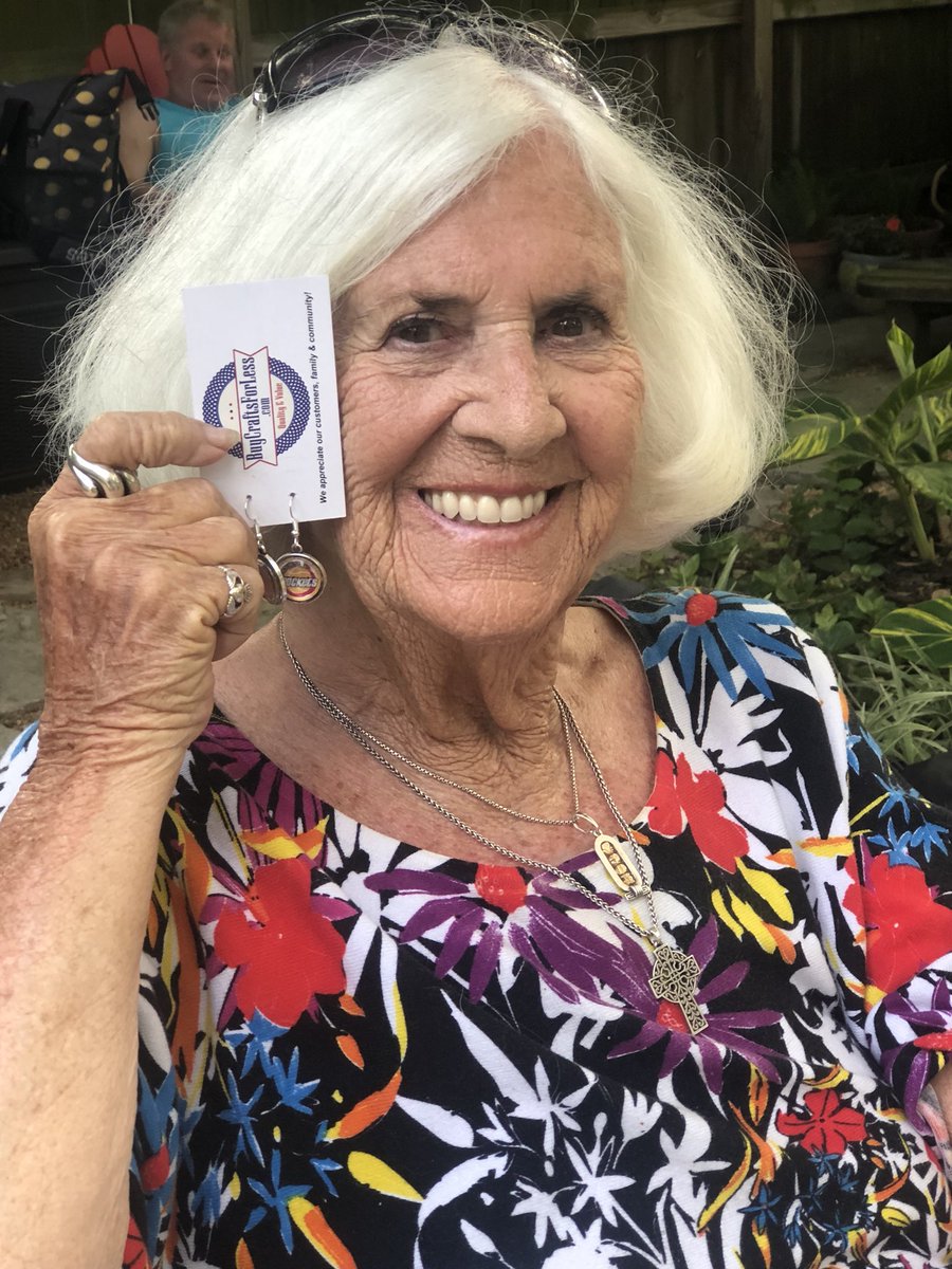 AceTravel1's tweet photo. My 84 year old mother in law is a huge Rockets fan. She got earrings for Mother’s Day and now must get her ears pierced in order to wear them.
@houstonrockets @KHOU @cahill_bailey @nba @TheEllenShow #clutchcity #runasone #WesternConferenceFinals https://t.co/UKXVwboHMR
