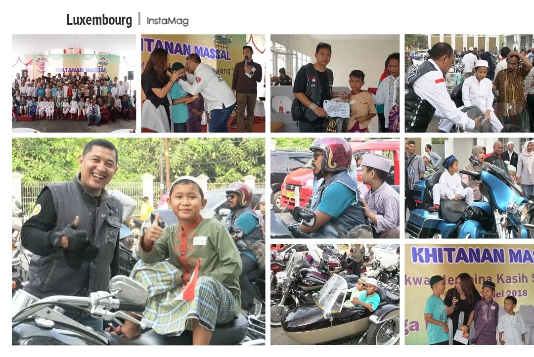 rodamaniadotcom's tweet photo. "Takwa Menjalin Kasih Sayang"
Khitanan Massal yang di selengarakan oleh HARLEY DAVIDSON EAST JAKARTA
Minggu, 13 Mei 2018.
Kebersamaan dengan anak" ,  dan memperkenalkan motor harley kepada anak" yang habis di kitan. 
#harleydavidson #hdci #hdcieastjakarta #harleydavidsonindonesia https://t.co/Qz9QmU07Lb