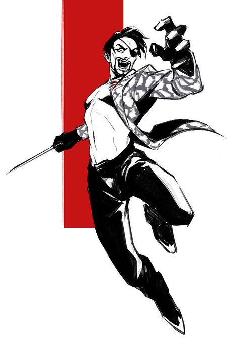 真島吾朗のtwitterイラスト検索結果