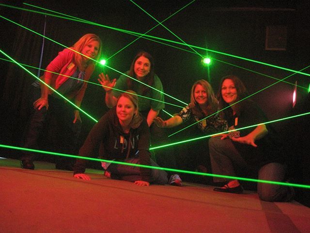 Funovation's tweet photo. Agility, quick thinking, and speed are these ladies' middle names! #BlackRockElementary #teachers
•
•
•
#lasermazechallenge #lasermaze #funovation #poweringfunthrutechnology #teachersrule #coloradoteachers #thingstodo #familyfun #teachersarefuntoo #l… https://t.co/9Rf1OejDS5 https://t.co/0O5ni5M7cC