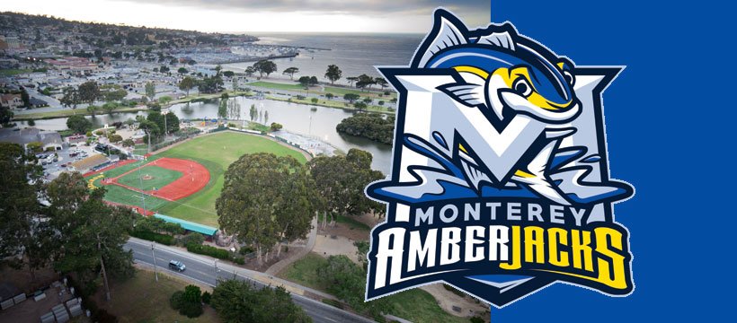 CityofMonterey's tweet photo. Monterey Amberjacks Baseball Returns to #Monterey for Season Two ⚾️ #SpringTraining begins May 21-22 & #OpeningDay is scheduled for Friday June 1 at 630PM. More info: https://t.co/FwysDj411D #PecosLeague #MinorLeage #Baseball https://t.co/teHWKzhPJy