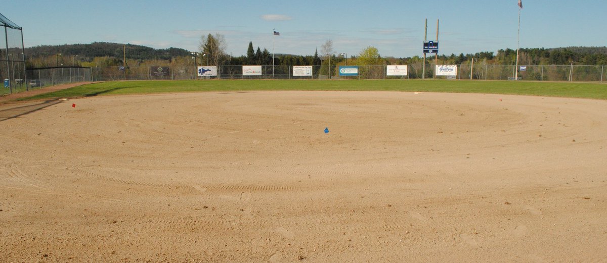 ScuttleBurt's tweet photo. Norway’s Marion Park is ready to host MHSAA district and regional softball tournaments. Infield sod was removed this weekend. Great work Kuba &amp; crew https://t.co/VRycZjk8zn