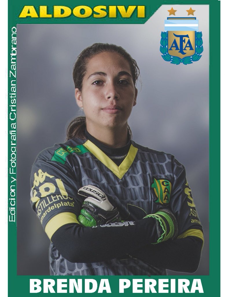 ⚽️ BRENDA PEREIRA (15 AÑOS)
🔰 ARQUERA DE 🏆 #ALDOSIVI 
🇦🇷 CONVOCADA A LA SUB 20 !!!! 
👉 JUEGOS ODESUR 
🦈 FELICITACIONES TIBURONA 💪