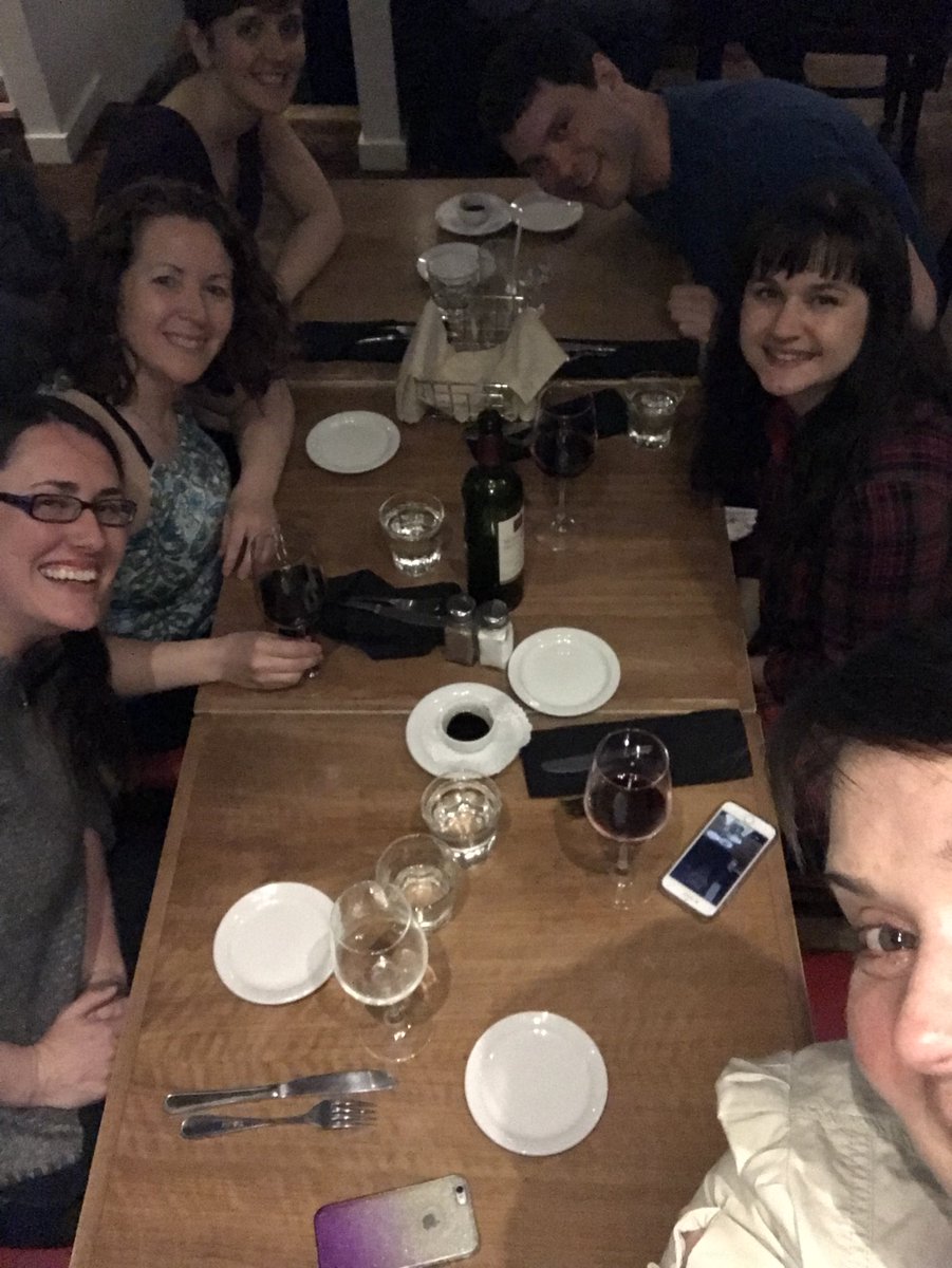 nadinewells's tweet photo. Who says Newfoundlanders have the most fun at conferences? #wcmb2018 @LetsFishSmarter @vonda_wareham @CorinnaFavaro @KristaDBaker @ferndove https://t.co/tyfj7sEZ0G