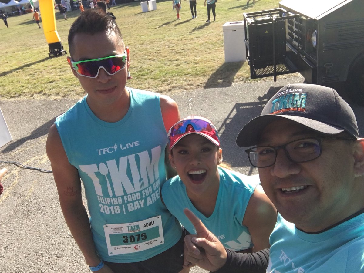 RResurreccion's tweet photo. Before the start of #TIKIMrun. Maraming salamat @ijakecuenca and @gretsfullido for being part of this event. Nice working with you two for the first time, good experience. Sa uulitin! https://t.co/TnU3kpNTcW