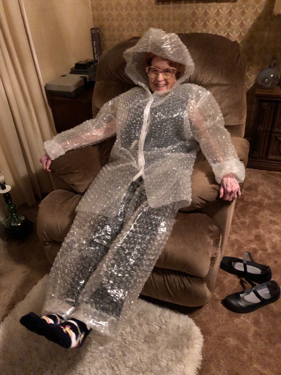 Bubble Wrap Suit