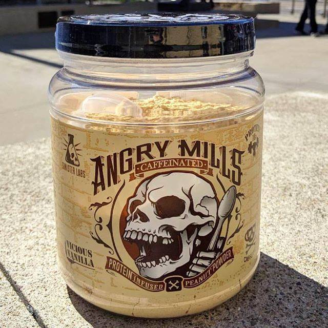 CampusProtein's tweet photo. YUM, Angry Mills Peanut Powder! Some of the best on the market, boasting 10 grams of Protein and 70mg caffeine per scoop! #sinisterlabs #staysinister #angrymills #peanutpowder #protein #proteinpowder #peanutbutter #campusprotein #teamcp … https://t.co/HHoDTwmIoe https://t.co/nA3ZbnQmyb
