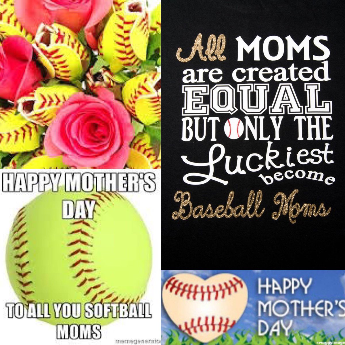 mother's day happy mothers day baseball moms