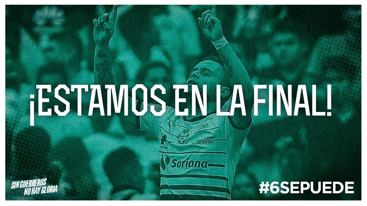 mrikelme's tweet photo. Con gran orgullo felicito al @ClubSantos por su pase a la final del fútbol mexicano. Han demostrado que los coahuilenses tenemos espíritu de #Guerreros. ¡Vamos por la sexta estrella! #6SePuede https://t.co/eb2iL2PYsD