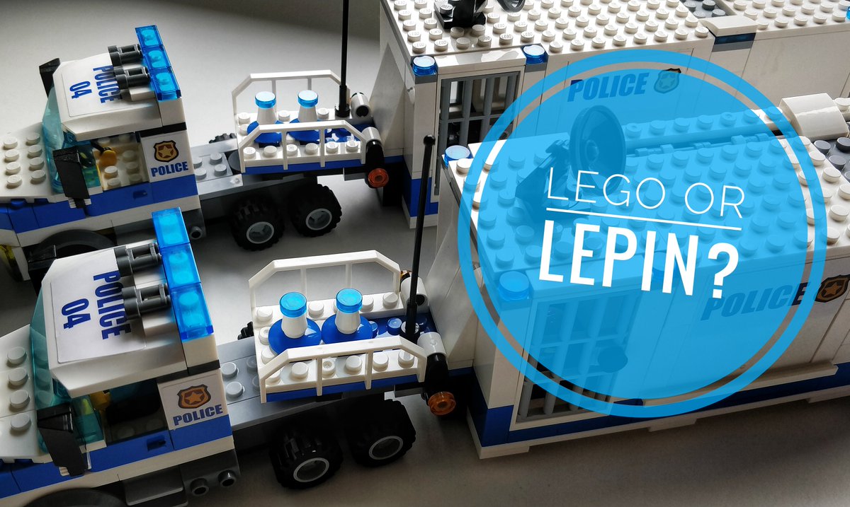 blocksfun's tweet photo. Which one is which one? We have build the mobile Policestation from LEGO CITY 60139 and LEPIN CITY 02017. Both look similar, can you spot which one is which?

LEPIN Products in our Shop -> https://t.co/hRxnVcLwcn https://t.co/8mWO2uYFlL