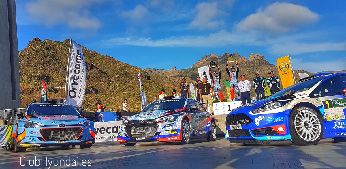 Gran Victoria de <a href="/JASuarezOficial/">Cohete Suárez</a> en el <a href="/rallyeadeje/">Rallye Villa de Adeje</a> Enhorabuena a todos los equipos <a href="/HCompeticion/">Hyundai Competición</a> en @CanariasHyundai <a href="/KartingTenerife/">KartingClubTenerife</a>