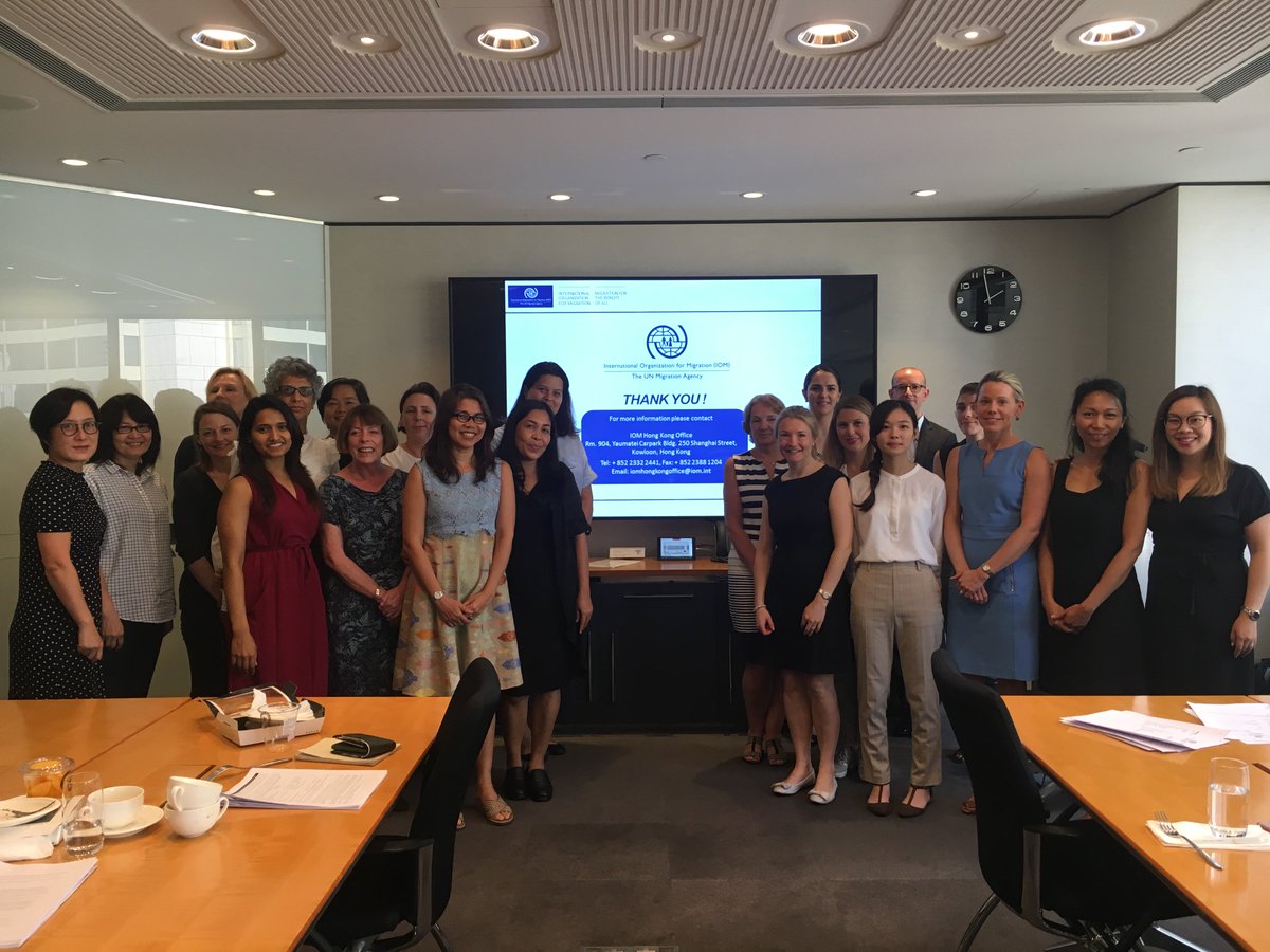 Thanks to IOM for providing an interesting and information training session on Trafficking In Persons (TIP): Identifying Potential Victims of Trafficking to staff and volunteers of HELP today. Thanks also go to Linklaters Asia for hosting us and providing lunch!