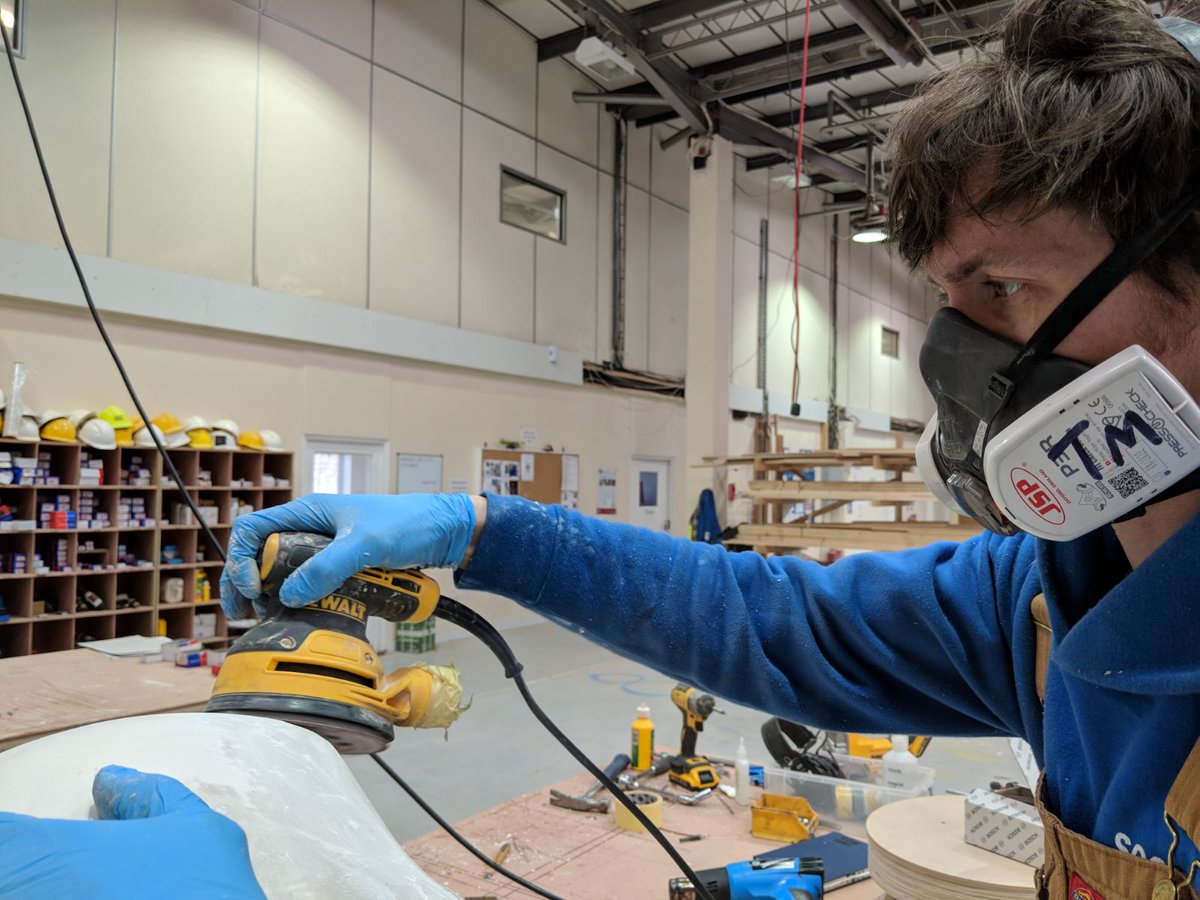 scene2ltd's tweet image. This week, #Scene2 takes you behind the scenes of Sculpture building for Art of Style via @maynineteen  #HowWeBuild 🛠Part 1 of 5 Denim Clad &quot;Easter Island&quot; Heads ⭐️Polycarve | Polyurea Spray | Clad in Vintage Denim | Install ⭐️