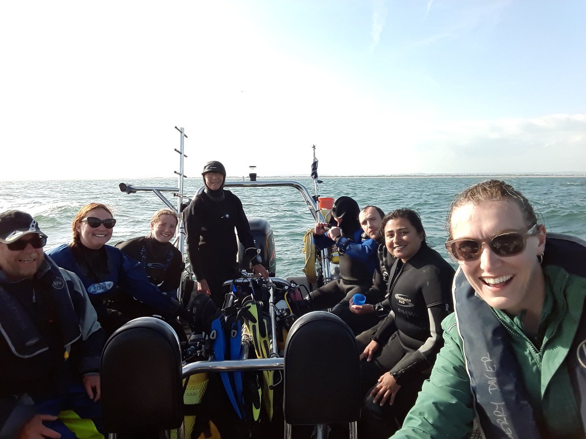 SussexSeas's tweet photo. A fab weekend of #seasearch with our new Observer students. Great to have such an enthusiastic bunch and wonderful skipper for the dives @MulberryDivers @SussexWildlife @nikki7sisters @cathquick @_Seasearch https://t.co/9wDbMgfaLi