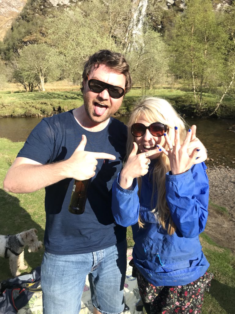 letitberach's tweet photo. Always wanted some @ruthtomlinson jewellery, I never believed it would be my ENGAGEMENT ring! Total surprise from @Kyleclarkson in Scotland ❤️#mrsCtobe #happy https://t.co/yo797w4EIS