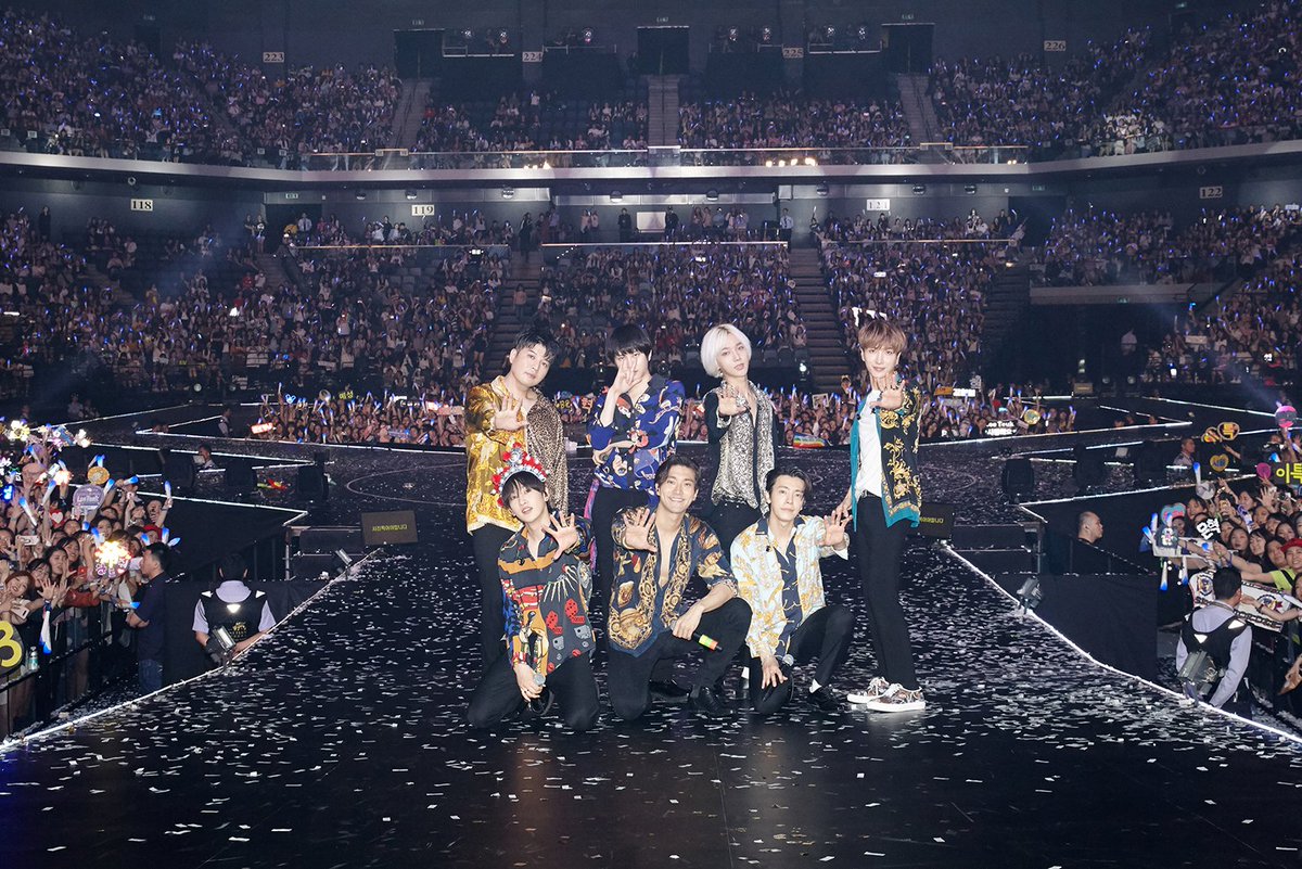 SJofficial's tweet photo. ‘#SUPERJUNIOR WORLD TOUR “#SUPERSHOW7” in #MACAU’ 

#슈퍼주니어 #LabelSJ 
#PremiosMTVMiaw #MTVLAKPOPSJ @SJofficial https://t.co/vnZEgWVYkk