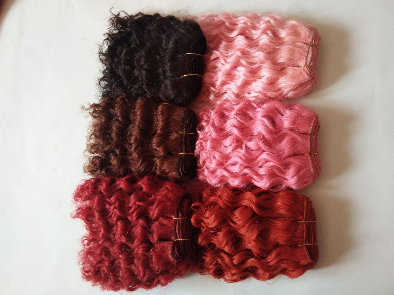 AnnaLi on Twitter: "Hand dyed goat hair weft with stable color,love the ...