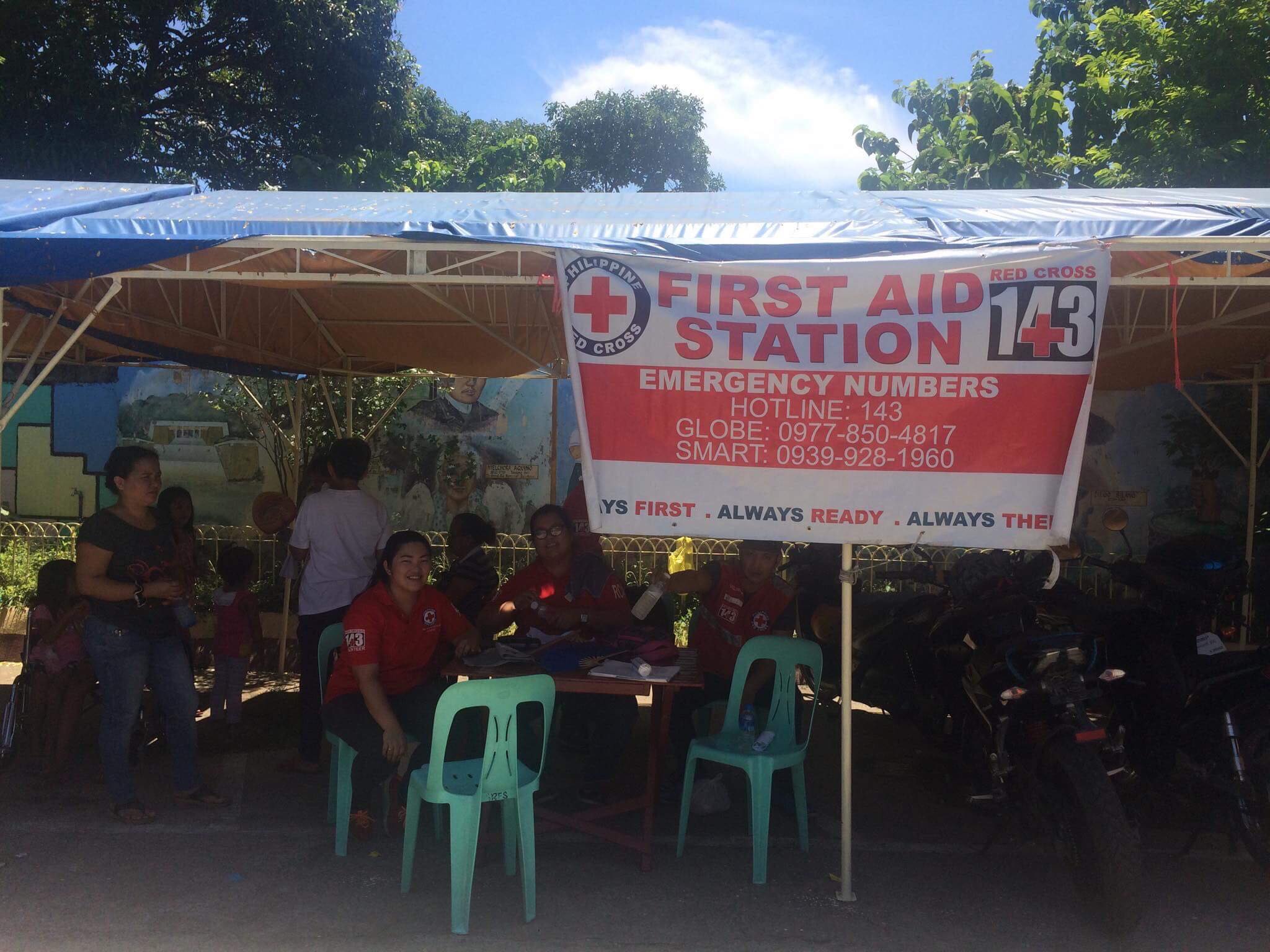 Philippine Red Cross on Twitter "We have First Aid Stations at Palatiw