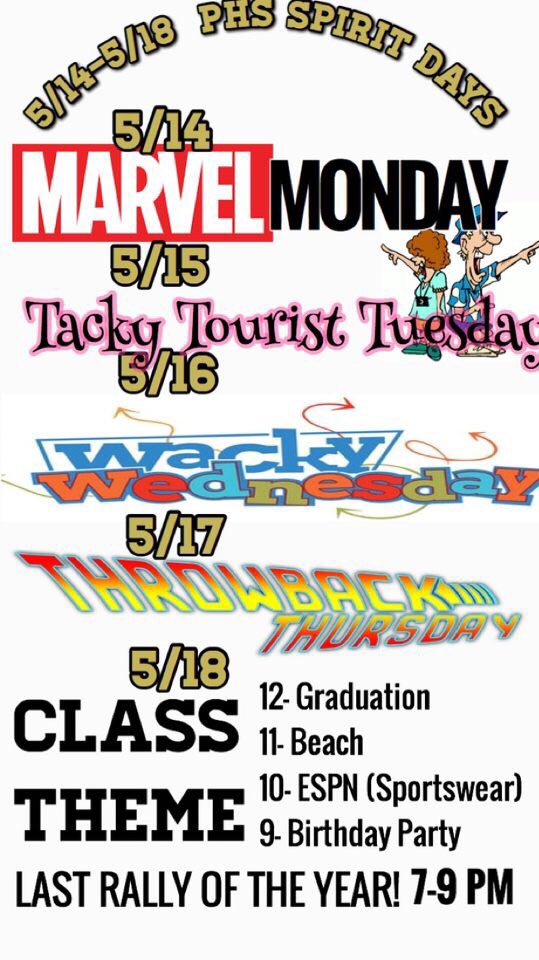 Pioneer_Remind's tweet photo. CLASS CUP SPIRIT WEEK https://t.co/QLhEHGsmeN