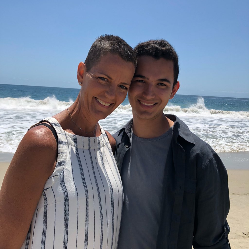 Happy Mother’s Day! My mom is beautiful, loving, and courageous...and I think we’re twins.