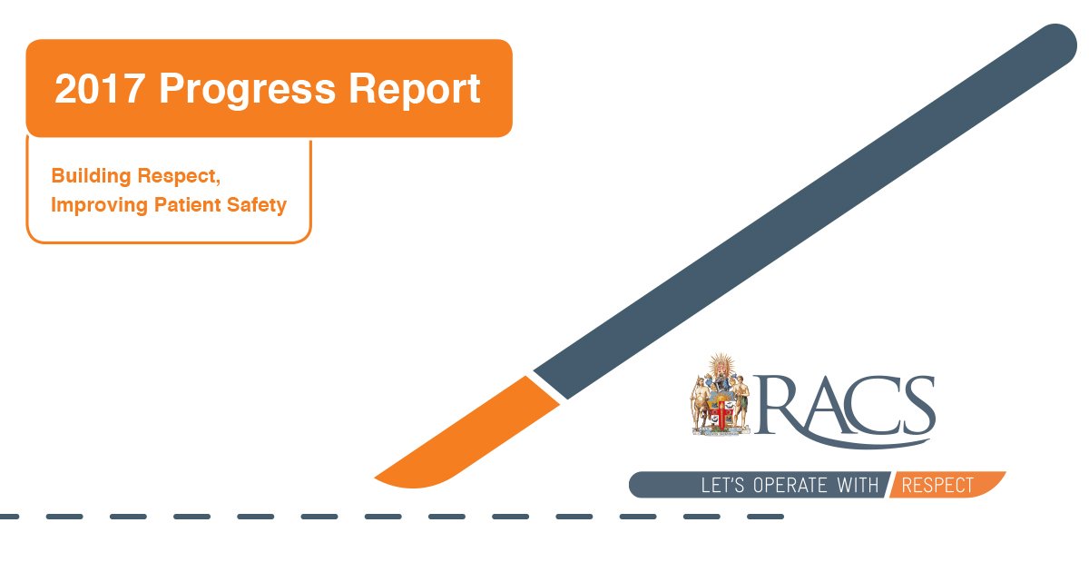 RACSurgeons's tweet photo. RACS has a clear direction, an extensive program of work and an unfaltering commitment that will support us all to operate with respect. Read the BRIPS 2017 Progress Report in full: https://t.co/xo0P9slAgZ 

#RACS #OperateWithRespect #BRIPS https://t.co/JomNP9Z8QI