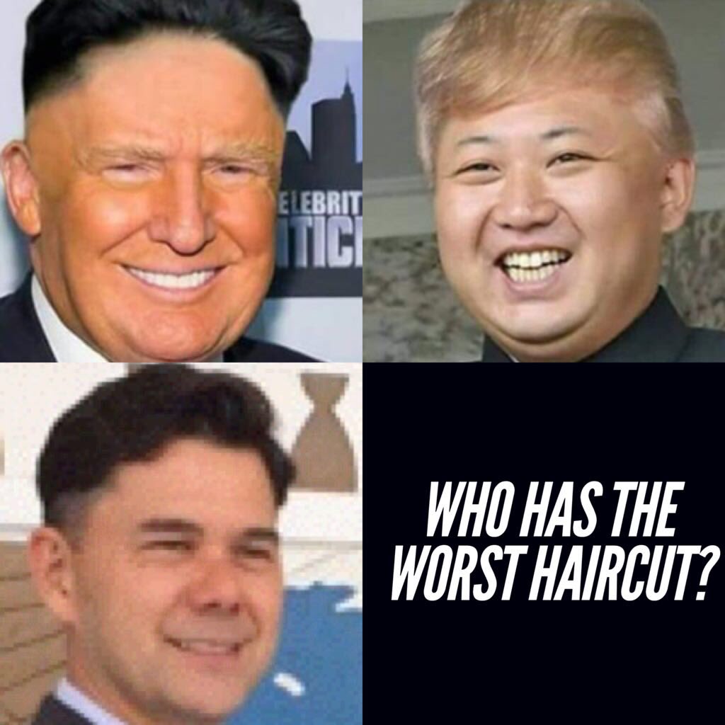 JoeCarolloNow's tweet photo. It’s not my fault they’ve gotten bad haircuts. #takeajoke #itsaboutthehair https://t.co/qa8KLcu5ui