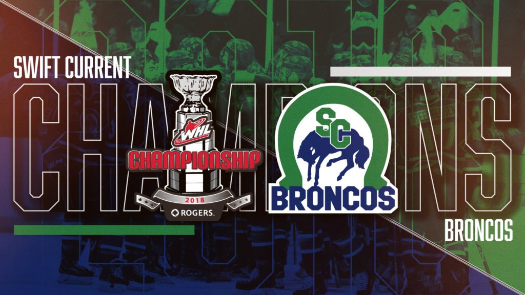 The <a href="/SCBroncos/">Swift Current Broncos</a> are 2018 WHL Champions!

#WHLChampionship

STORY 🏆 | whl.ca/article/swift-…