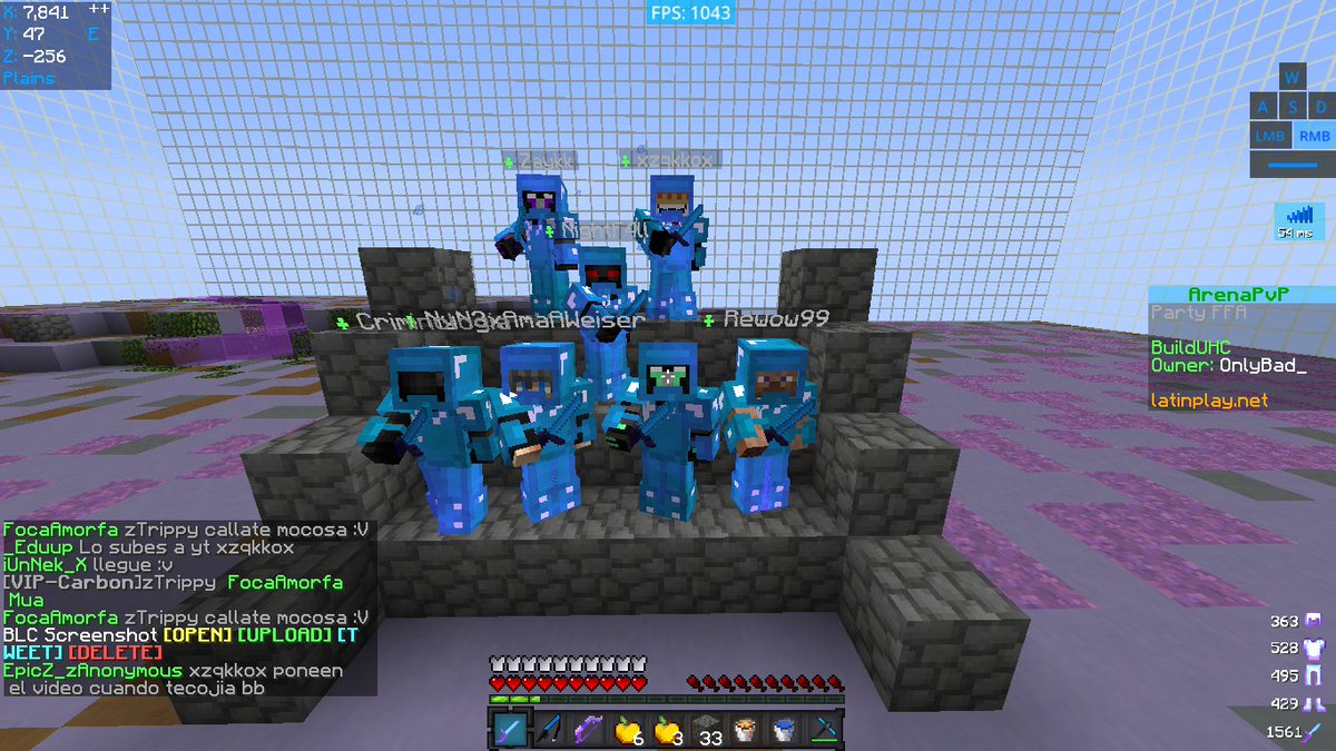 HunterssClan's tweet photo. CW WIN LATINPLAY 
         Participantes 😃
          @OnlyBad806 
          @AtReality_ 
          @NyN3xGamer_37
          @TzEfra 
          @Zaykkote 
          @hcma_7 
          @xzakkox541 
          @Noob_P_v_P 
        WIN - THS VS BL - LOSE https://t.co/tMN0b3xx3J