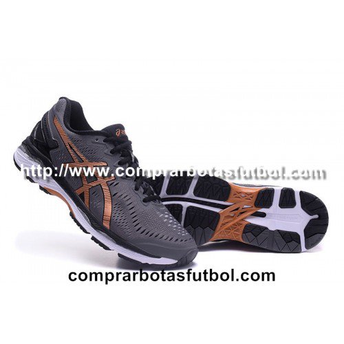 asics kayano 23 hombre dorados