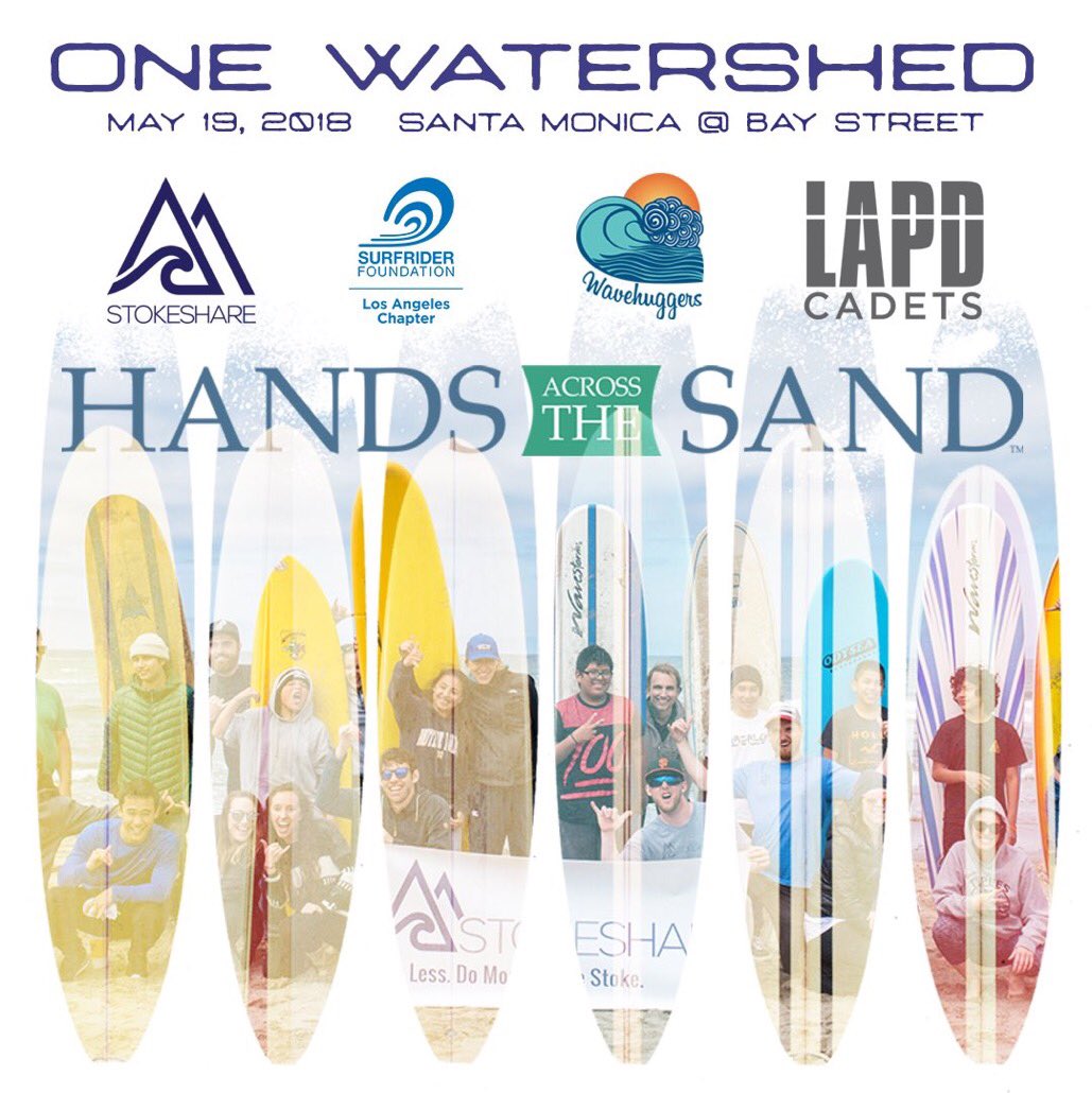 ERICBALFOUR's tweet photo. Volunteer w/ @SurfriderLA + @StokeShare next Saturday for #OneWatershed at-risk youth surf outing in Santa Monica. We’re also celebrating @HandsAcrossSand to fight offshore oil drilling #protectwhatyoulove https://t.co/psisoBvay1 https://t.co/0ePEkNqlH8