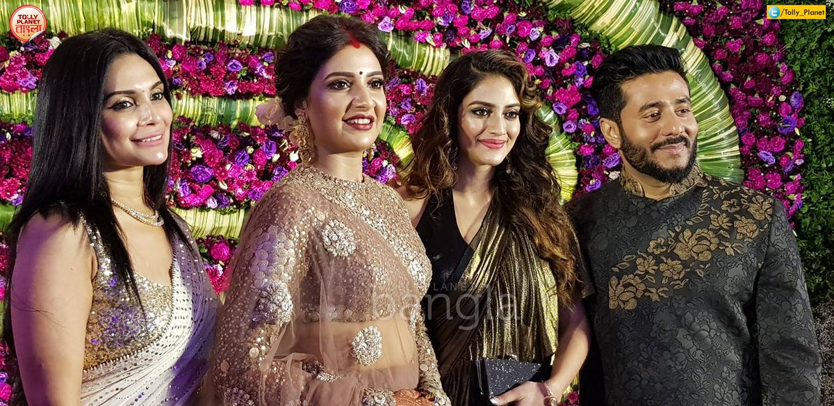Tolly_Planet's tweet photo. .@subhashreesotwe weds @iamrajchoco reception party attend @RituparnaSpeaks @silarindam @sohinisarkar01 @nusratchirps @RachnaOfficial RT Fans https://t.co/Bjm36n1F6y
