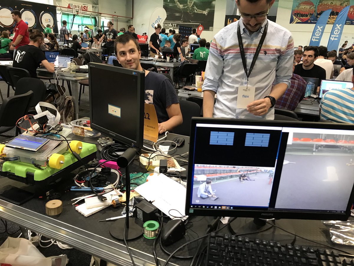 diando70's tweet photo. Interesting, creative projects- in #ehealth, Crowd- based #community development, #SmartCity #IoT - really enjoyed being in the jury of #HackTM2018 https://t.co/N5Hi4btzuJ