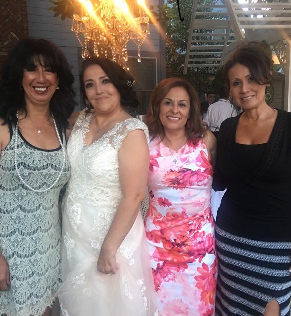 roserobertson4's tweet photo. From Cynthia Reyes to Cynthia Keyes Congratulations to you and Tim it was nice for us childhood friends to spend this special day with you. Class of 85 https://t.co/GwFsVFKifl