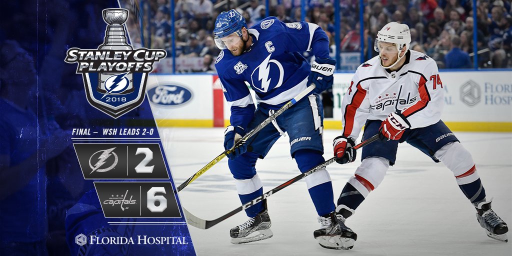 TBLightning's tweet image. Lots of work to be done. #TBLvsWSH 

📝: tbl.co/R3G2-recap