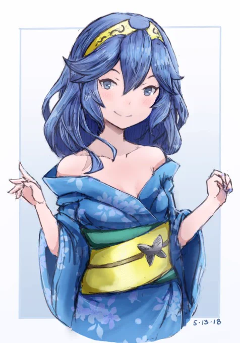 I told myself that there's more to life than drawing Granblue Fantasy fan art. 
>Still draws in a similar GBF art style.

#fireemblem #fanart 