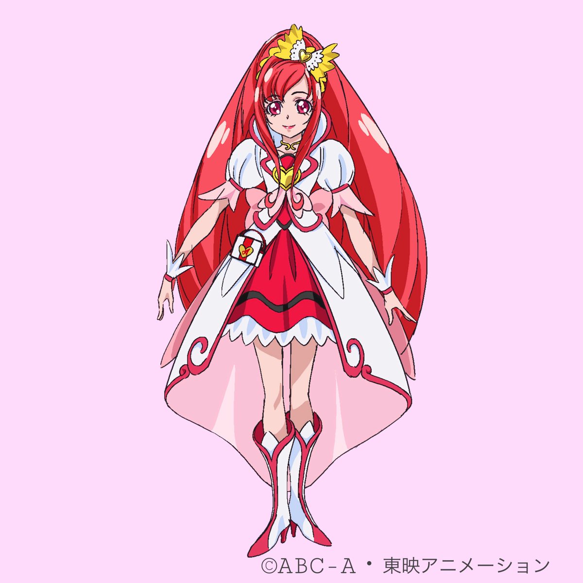 声ガール 公式 プリキュアおさらい 33 キュアエース 円亜久里 声 釘宮理恵 ドキドキ プリキュア マナたちに プリキュア５つの誓い を伝え 新たなステージへと導く プリキュアのピンチに現れ 共に戦う 変身前の姿は小学4年生 声