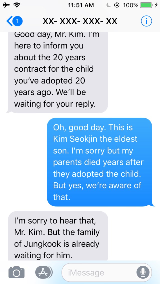 mistbusan's tweet photo. { taekook au }

Where the Kims adopted Jungkook when he was a baby and after the 20 years contract, they need to return Jungkook to his biological family.

#taekook https://t.co/BejCz9R4QM