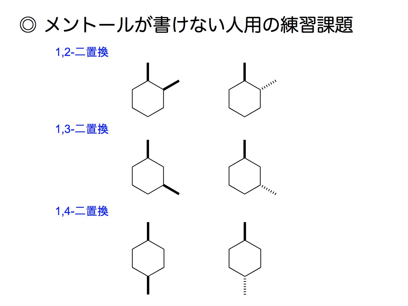 新発売！アプリ「有機化学 基本の立体化学」／アプリ「有機化学