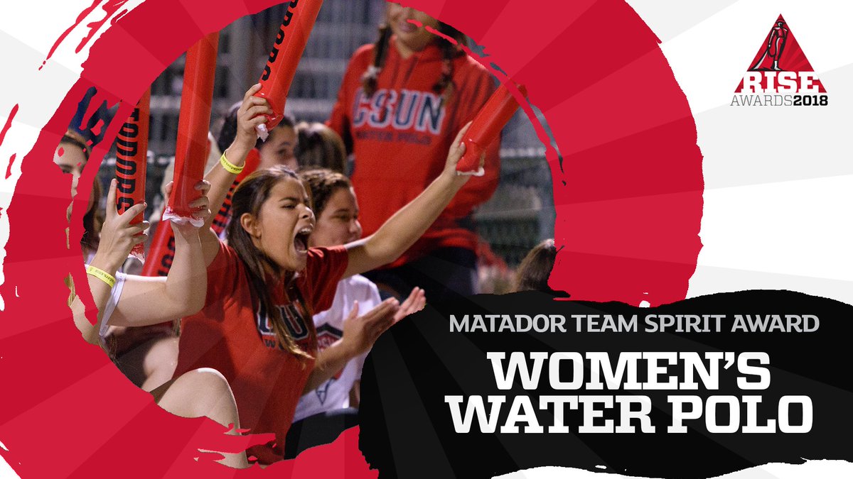 GoMatadors's tweet photo. 10th RISE Award of the evening, the Matador Team Spirit Award goes to
#CSUNRISE https://t.co/GxI2TPqUGt