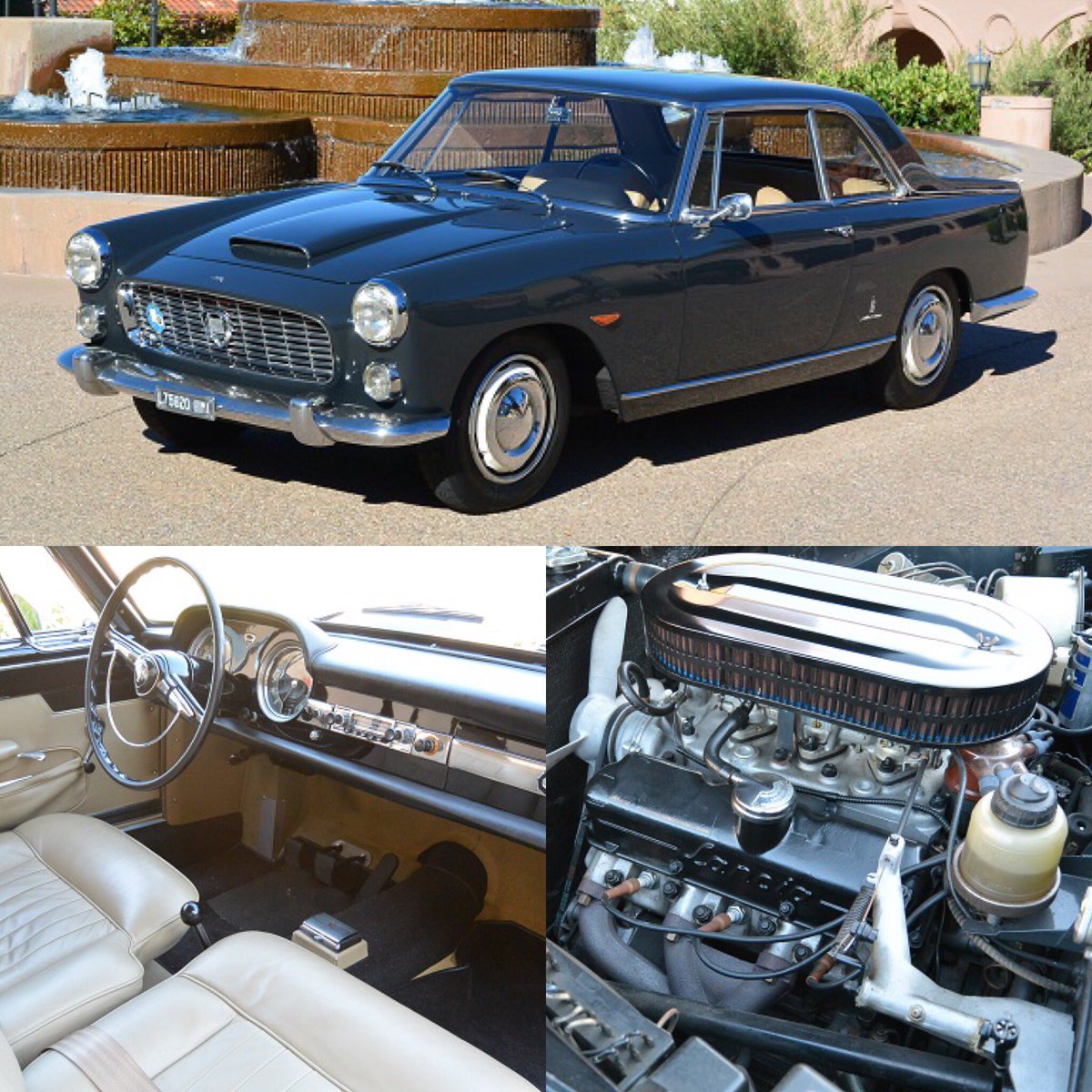 LVGarage702's tweet image. 1963 LANCIA FLAMINIA PF COUPE #blackhawkcollection #blawkhawk #lancia #flaminia #coupe #classiccar #classiccars #danville #california