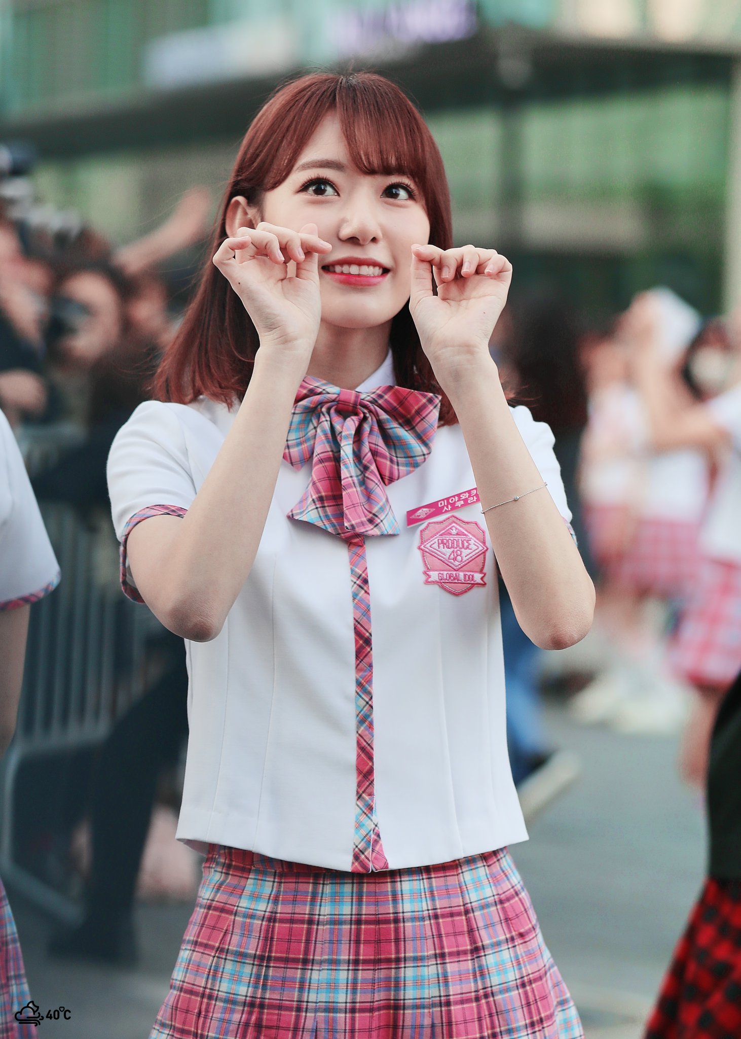 produce 48 smiling on Twitter &quot;⋅⋅⋅ miyawaki sakura 미야와키