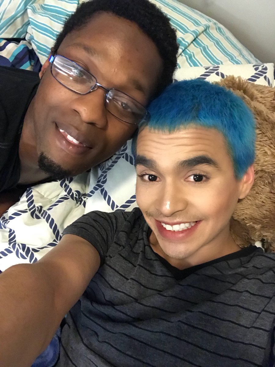 Josh13962266's tweet photo. I love my boyfriend so much! He is my everything! #makeupartistsworldwide #makeuptutorial #makeupartist #makeupaddict #makeupjunkie #blessed #wakeupandmakeup #model #malemodel #selflove #blogger #mua #malemuas #beauty #photooftheday #interracialcouple #pride #gaycouple https://t.co/fLVaKntsGO