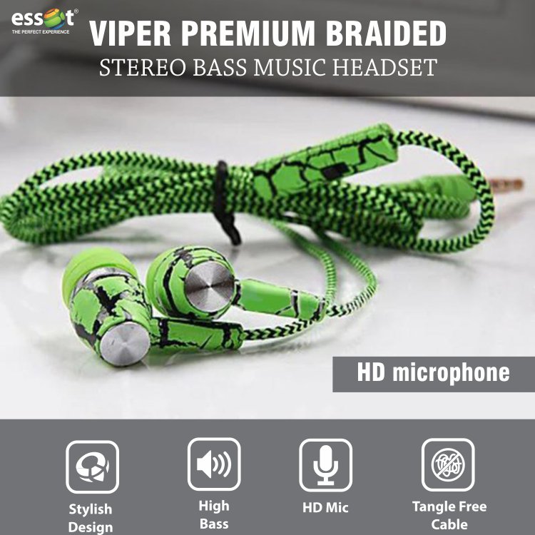 essotglobal's tweet photo. Viper Braided Earphone comes with built-in HD microphone to allow you to enjoy music and hands- free conversations with integrated control button...
Grab Yours Now!!!
Amazon: https://t.co/MC8qZh6R4X, Flipkart: https://t.co/fl0Psm8kDx
#Essot #Handfree #Earphone #ViperHandfree https://t.co/MERCxEU6Pa