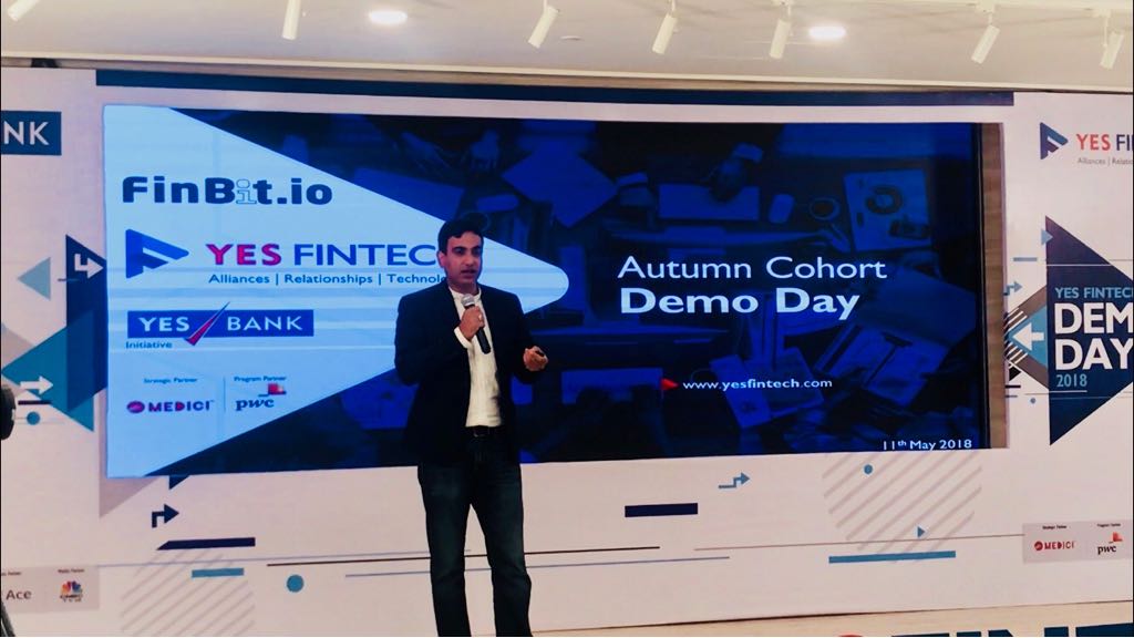 FinBitIO's tweet photo. Weeks of ideation, discussions with Yes Bank, all has come down to D-Day pitch at #YesFintech 2018. https://t.co/a0Wk0jiPJq