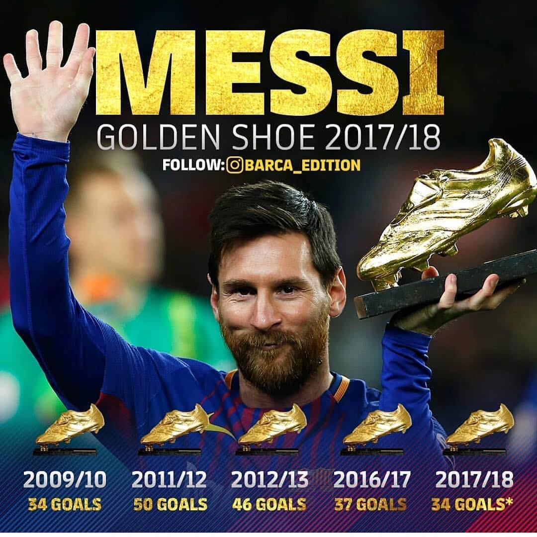 lionel messi 5th golden boot