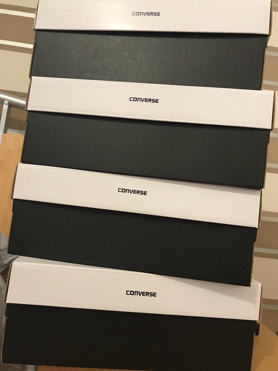 As if we get married in 86 days, more <a href="/Converse/">Converse</a> to arrive yet. Suddenly it all feels real now that the dresses and shoes have arrived 😍 #spareroomisfillingup #gettingexcited