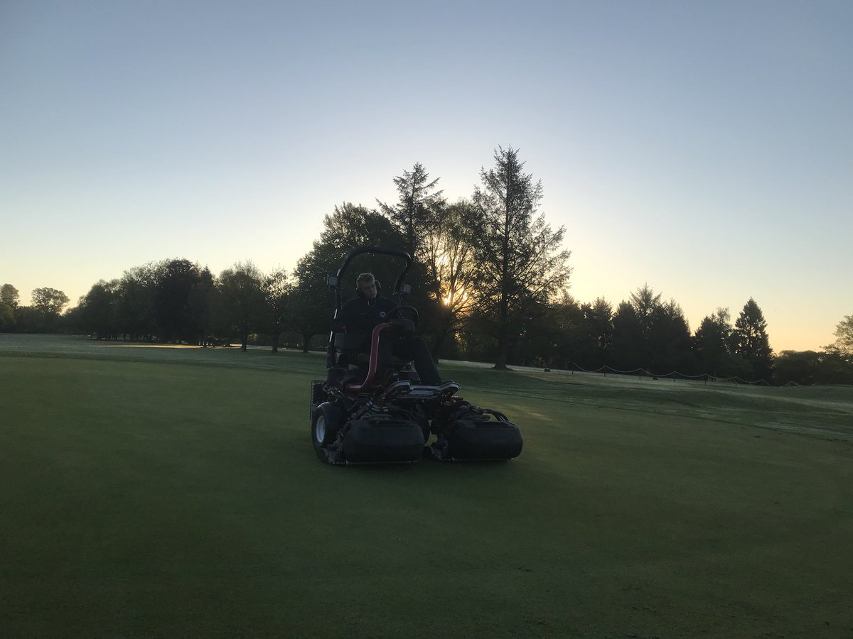 georgesteves10's tweet image. Lovely morning @TivertonGC for a double verticut on our greens. This will encourage vertical growth #teamtiv #lessfriction