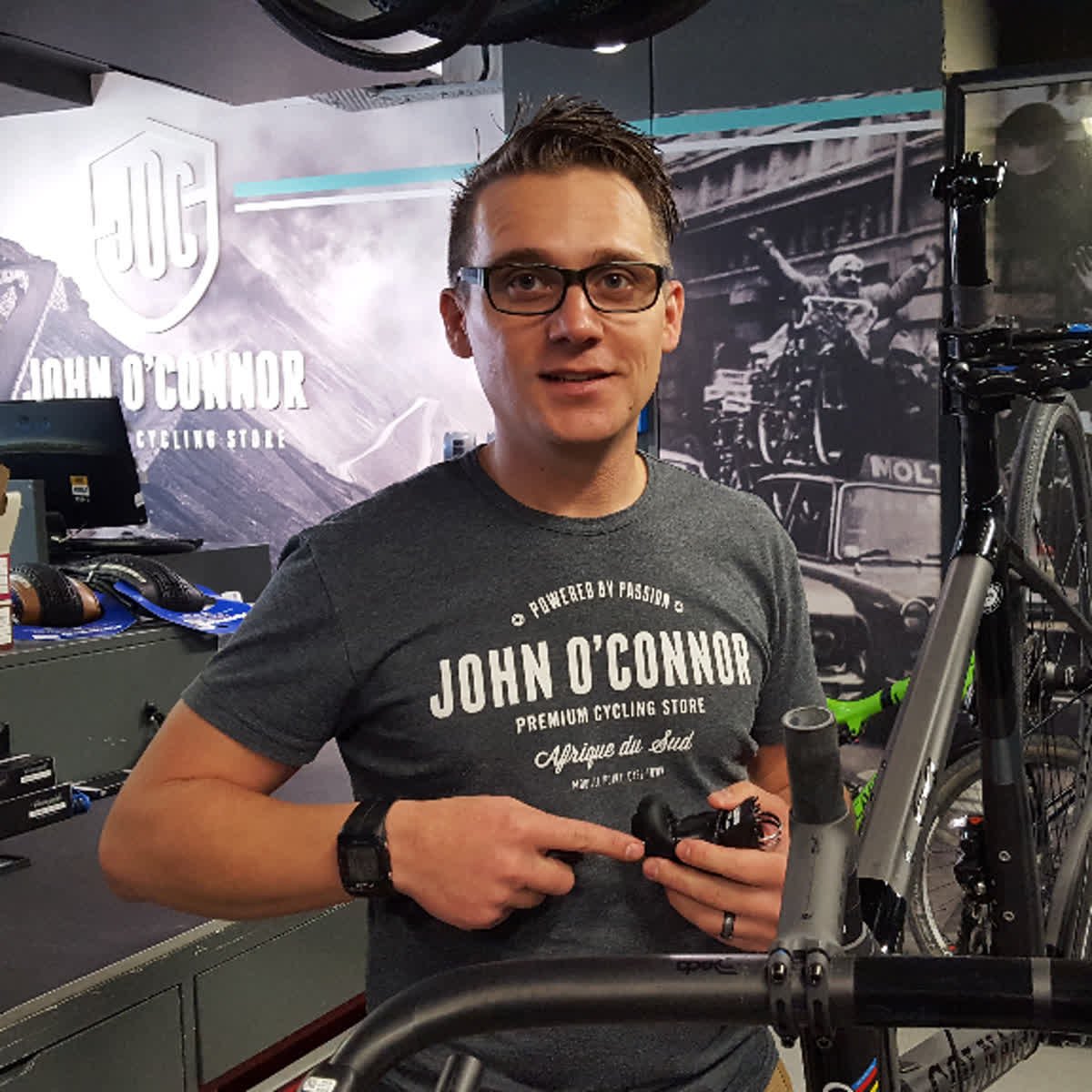 JOC_Cycles's tweet image. Meet the team!

Our man Willie Coetzee has been with us for a number of years now. He is our 2IC and care deeply about bikes and giving the best possible client service. He has also recently become a super dad to triplets. 

Thanks Willie for your commitment.

#MeetTheTeam