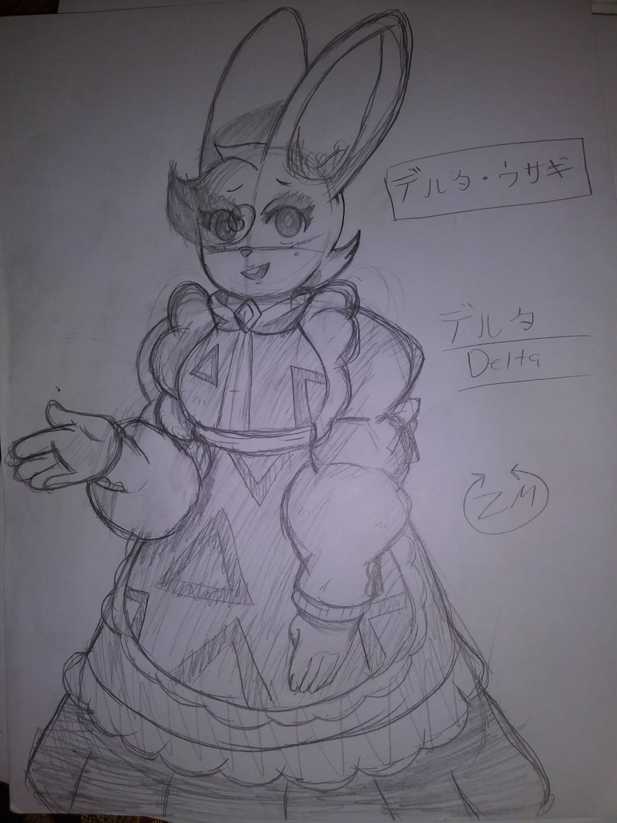 TenkoZy4300's tweet photo. Been awhile since I posted a drawing here... Anywho, here's a picture of Xeta's mother, Delta Usagi.
#mom #animalfighter #RulesofSynchro #rabbit #anime #manga #TenkoZy4300 #SynchroProdigy #ArtistOnTwitter #Cute https://t.co/seFAaf0qil